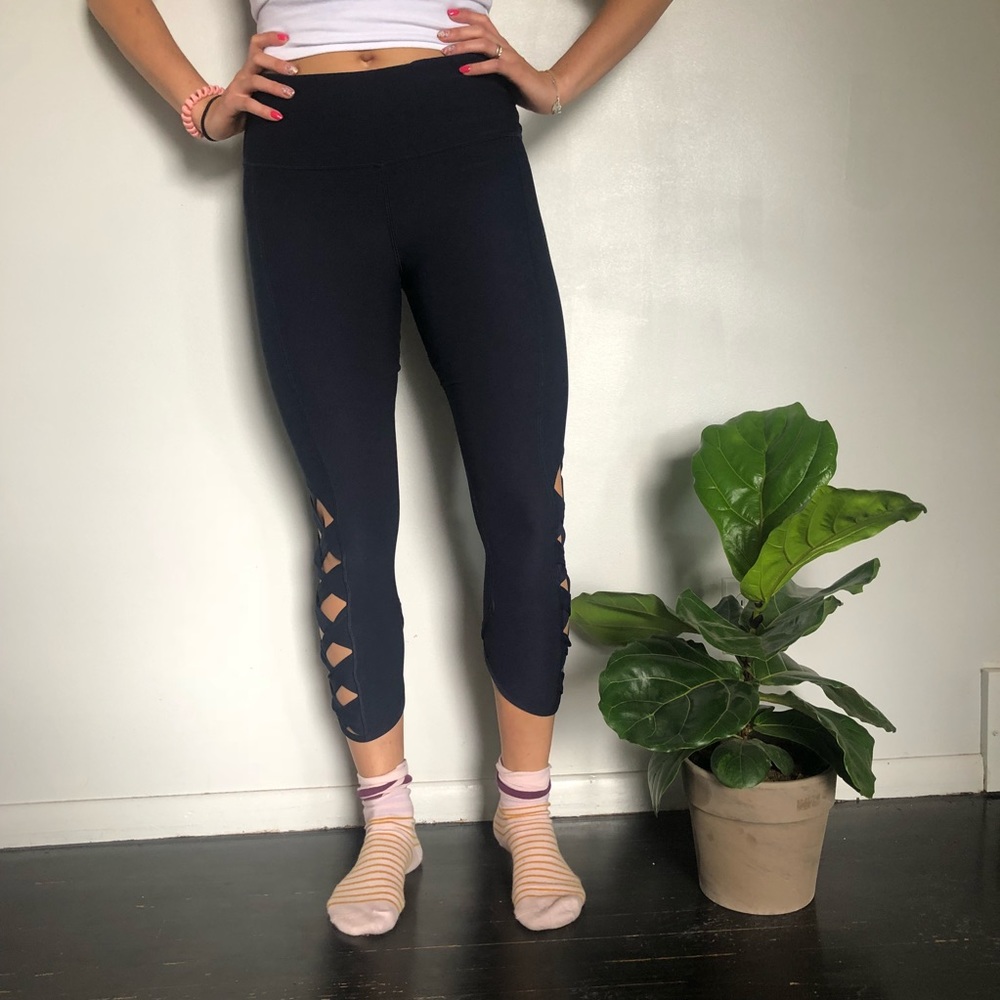 Dark Blue Workout Leggings